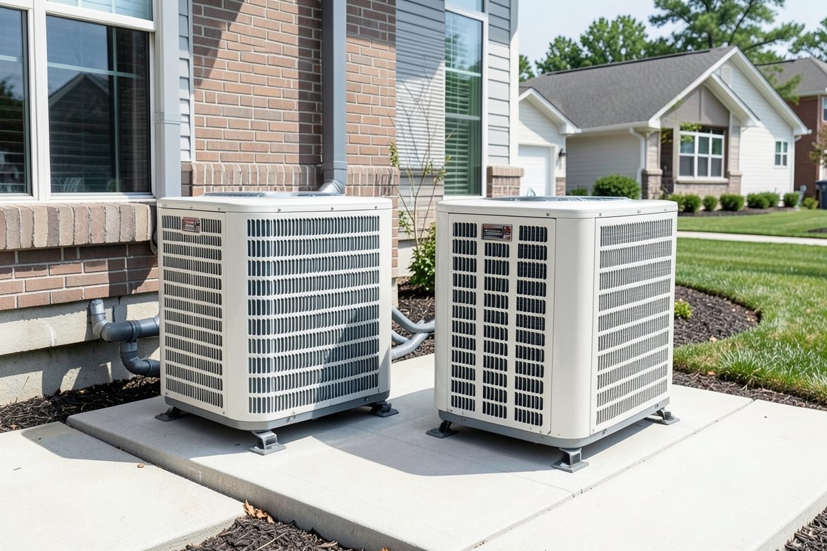 Braemar inverter multi split outdoor unit installed beside a Melbourne home