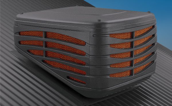 Brivis Contour evaporative cooler unit for a Melbourne home