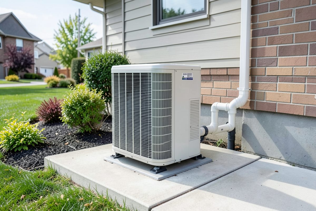 Daikin inverter multi split outdoor unit installed beside a Melbourne home