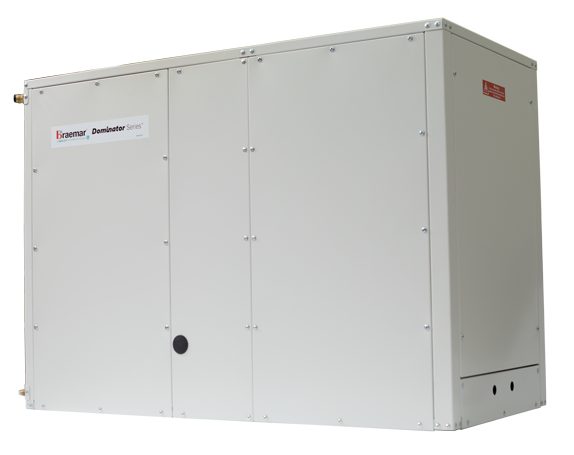 Braemar Dominator outdoor unit with Black Magic corrosion coating and micro-channel heat exchanger