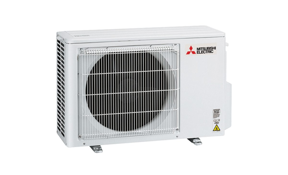 Mitsubishi Electric MXZ multi split outdoor unit installed beside a Melbourne home