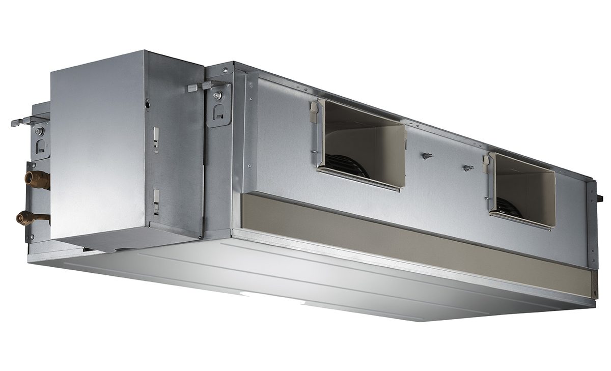 Rinnai R32 low-profile ducted reverse cycle indoor unit